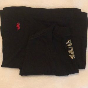 Black polo by Ralph Lauren